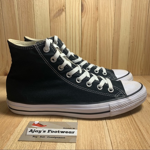 Converse Chuck Taylor All Star High Top Black Size Men’s 9 Women’s 11 M9160 Shoe